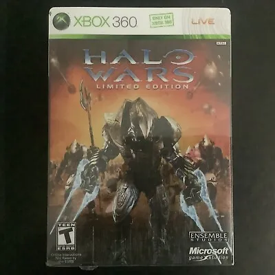 $34.99 • Buy Halo Wars Limited Edition Steelbook Microsoft Xbox 360 Complete