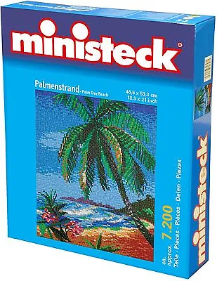 Ministeck Pixel Puzzle (31893): Palm Trees On A Beach 7200 Pieces • $40.46