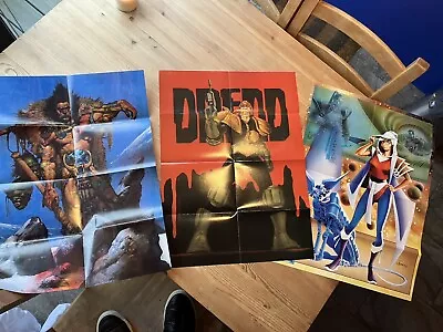 Judge Dredd Halo Jones Slaine 2000ad Posters 1st Appearance Reprints Ian Gibson • £9.99