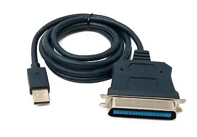£18.84 • Buy USB 2.0 Cable 120 CM Type A Plug To Parallel Port IEEE1284 CN36 Socket Adapter
