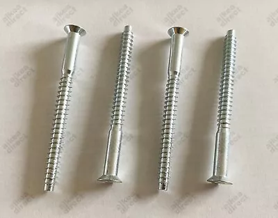 $8.99 • Buy Ikea Expedit Screws, Part # 104323 / 104325, Chrome (4 Pack) - NEW