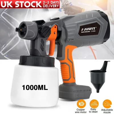 Cordless Paint Sprayer Electric Lithium Electric Spray Gun For Makita 18V UK • £20.99