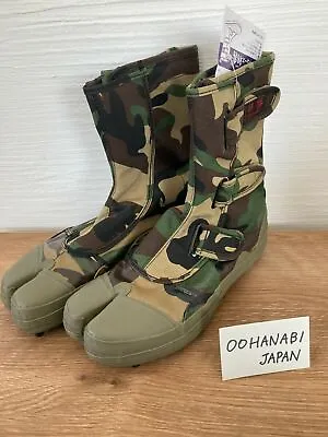 SOKAIDO ASAGIRI I-881 Ninja Boots Outdoor Tabi Shoes Footwear Camouflage New F/S • £75.35