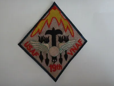 Vietnam War Patch US Air Force 19th VNAF Vietnam Air Force • $10.03