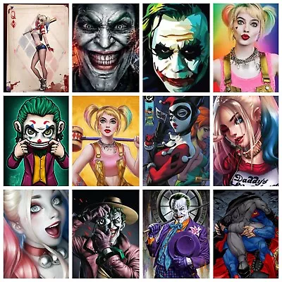 £2.75 • Buy Harley Quinn Stickers Joker Batman Black Widow Catwoman Superman Spider Gwen
