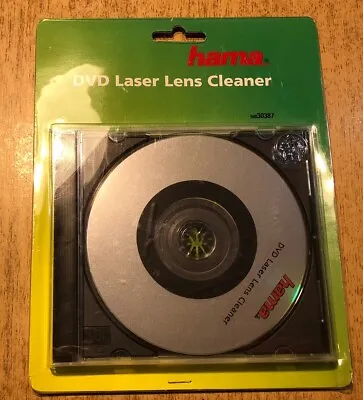 Hama Laser Lens Cleaner Cleaning Kit For PS3 XBOX 360 Blu-Ray DVD Player CD DISC • £10