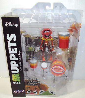 Muppets Animal Action Figure Playset Electric Mayhem Band Diamond Select Sealed • $74.50