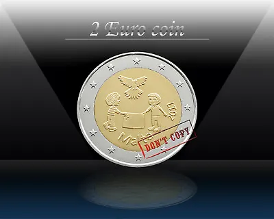 MALTA 2 EURO Coin 2017 (Solidarity And Peace) Commemorative Coin * UNCIRCULATED • $5.50