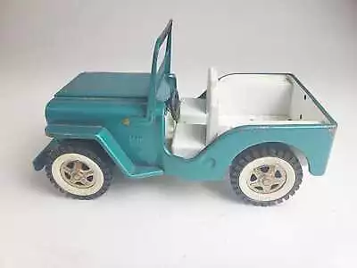 Vintage Tonka Jeep 1960's Turquoise Truck • $39.99