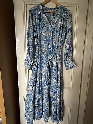 Melissa Odabash LORIKEET FANTASY DRESS Size M • £60