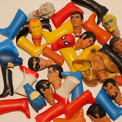 1970's Mego Action Figure Accessories Parts Heads Collection Lot YOU PICK • $14.99