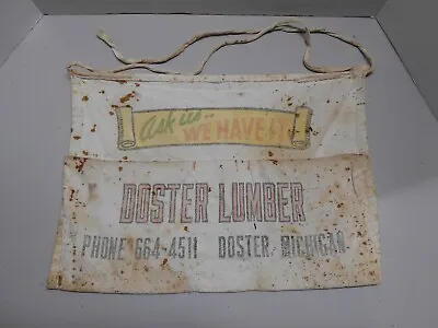 Doster Lumber Doster Michigan. Nail Apron • $9.99
