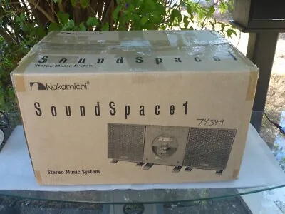 Nakamichi SoundSpace 1 Hi-Fi Mini CD Player AM/FM Radio Stereo System BOXED • $300
