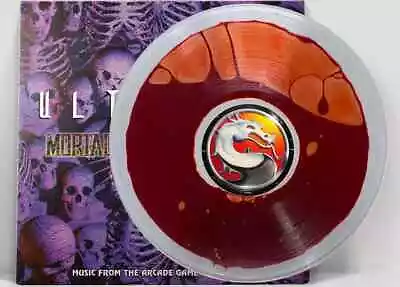 Ultimate Mortal Kombat 3 Blood Filled Record Soundtrack VGM MK3 Ships Today Free • $300.69