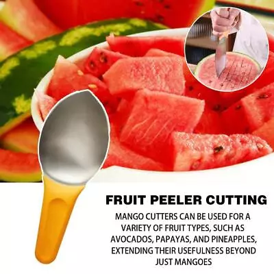 Stainless Steel Mango Slicer Multifunctional Mango Splitter Cutter Kitchen P4B9 • £6.84