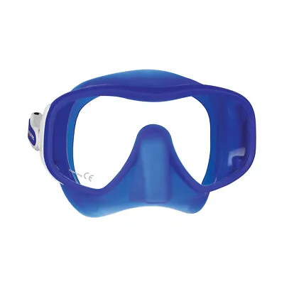 Used Mares Juno Scuba Diving Snorkeling Mask - Color: White/Blue • $37.95