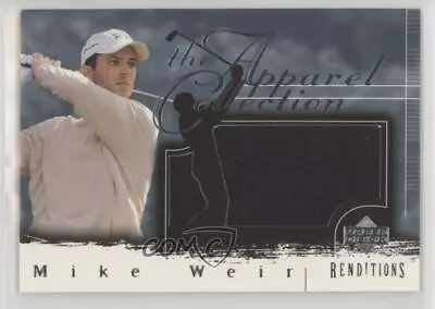 2003 Upper Deck Renditions Apparel Collection Mike Weir #AC-MW • $7.42