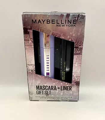 Maybelline Falsies Surreal Mascara Blackest Black & Liquid Eyeliner Jet Black • $12.95