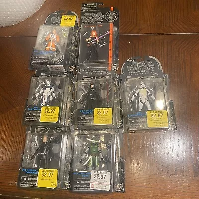 Star Wars Black Series  Lot 7 Captain Rex  Doom Mara Jade Vader Jon Dutch Read! • $1.25