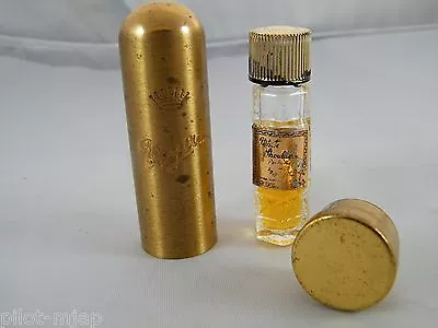  Vintage Evyan White Shoulders Perfume 1/6 Ounce Mini With Gold Colored Case • $34.30
