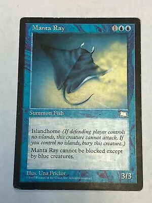 Manta Ray - Magic The Gathering MTG Weatherlight Single Card • $1.47