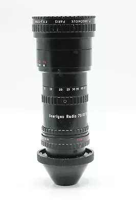 P. Angenieux Paris 9.5-57mm F1.6-2.2 Lens Cinema Products Mount Lens #258 • $418.95