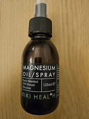 KIKI Health Magnesium Oil Spray 125 Ml • £9