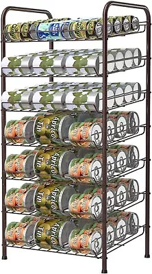 7 Tier Metal Can Rack Organizer Beverage Storage Dispenser Holds Up To 84 Cans • $27.99