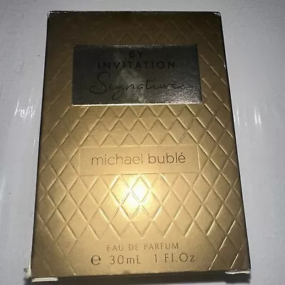 Brand New........Michael Buble By Invitation  Signature  Eau De Parfum 1 Oz. • $16.75