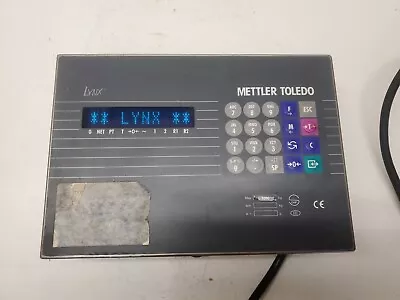 Mettler Toledo LYNX Digital Scale Controller Indicator **Display Only/No Scale** • $125