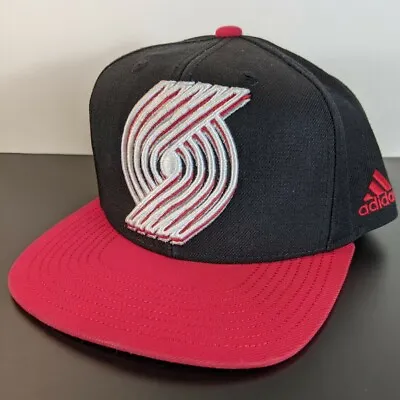 $8.49 • Buy Portland Trailblazers NBA Adidas Blurred Pinwheel Snapback Hat