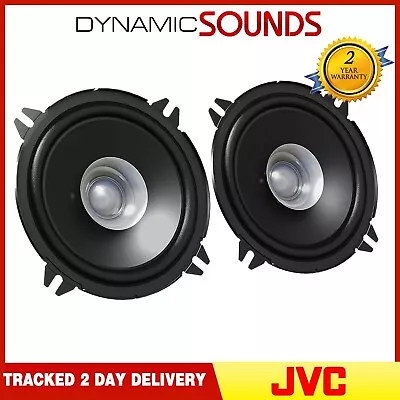 JVC 500W TOTAL 5 INCH 13cm Dual-Cone CAR DOOR SHELF COAXIAL SPEAKERS NEW PAIR • £16.90