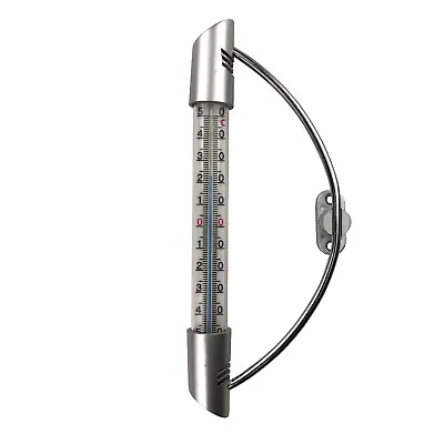 Outdoor Thermometer Garden Patio Outside Wall Greenhouse Sun Terrace - IN-279 • £8.95