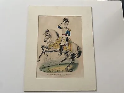 Original N. Currier & Ives Print General Andrew Jackson Hero Of New Orleans • $125