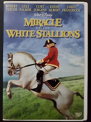 Miracle Of The White Stallions DVD W/ Insert Robert Taylor 1963 Disney R1 OOP • $21.99