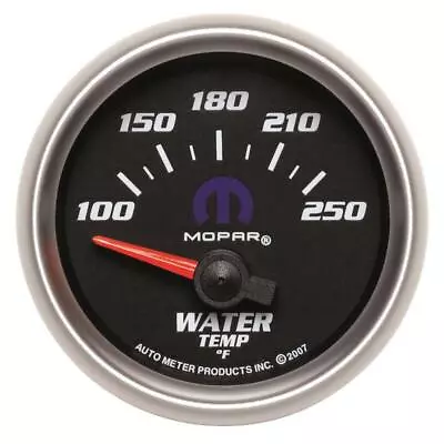 Auto Meter Coolant Temperature Gauge 880016; Mopar 100 To 250�F 2-1/16  • $115.57