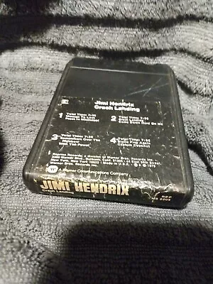 JIMI HENDRIX Crash Landing 8-Track Tape REP M8 2204 1975 • $6