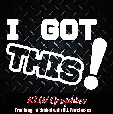 I GOT THIS Decal Sticker Car Turbo Diesel Truck 7.3 6.7 6.6 6.0 Soot Crew Cab • $4.49