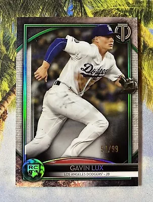 2020 Topps Tribute 2020 Rookies Green /99 Gavin Lux #20R-GL Rookie RC • $19.99