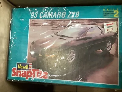Rare Vintage Model Kit REVELL Snap Tite. 1993 Camaro Z28 • $25.99