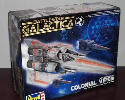 Battlestar Galactica Colonial Viper Plastic Model Kit 85-6442 2007 • $75