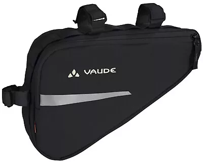 Vaude Triangle Bike Cycle Bicycle Frame Bag. 1.7 Litre. Hook & Loop Attachment • £22.99