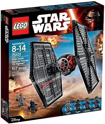 Lego 75101 - Lego Star Wars First Order TIE Fighter Brand New & Sealed • $229