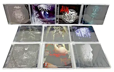 LOT Of 10 BLACK/DEATH METAL CDs Exterminas DARKFLIGHT Chiral COLDBLOOD Dulia NEW • $39.99