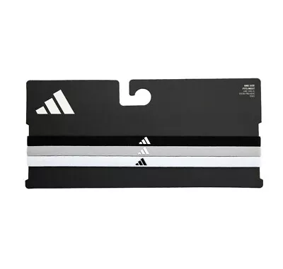 Adidas Hairband 3-Pack Tennis Headband Soccer Unisex Running Basketball IK0471 • $26.01