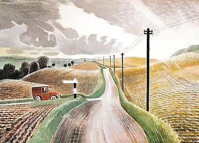 £2.95 • Buy Eric Ravilious: Wiltshire Landscape, 1937 - Fine Art Greeting Card