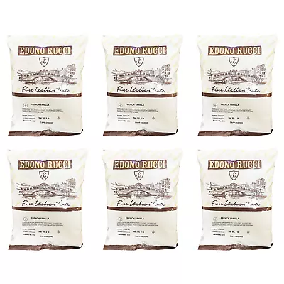 Edono Rucci Powdered Cappuccino Mix French Vanilla 6/2 Lb Bags • $53