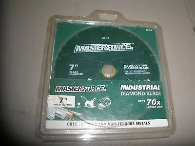 Masterforce 252-4116 Metal 7  Cutting Diamond Blade  • $24.99