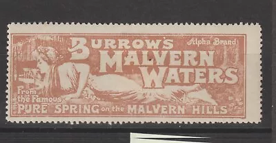 UK Poster Stamp Malvern Water • $7.39
