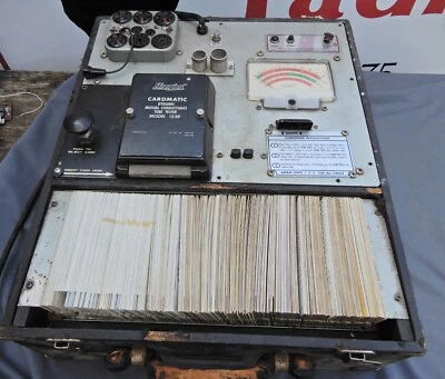 $99.99 • Buy Hickok Model 123R Cardmatic Tube Tester And Cards.